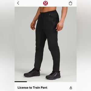 Lululemon Joggers “License to Train Pant”